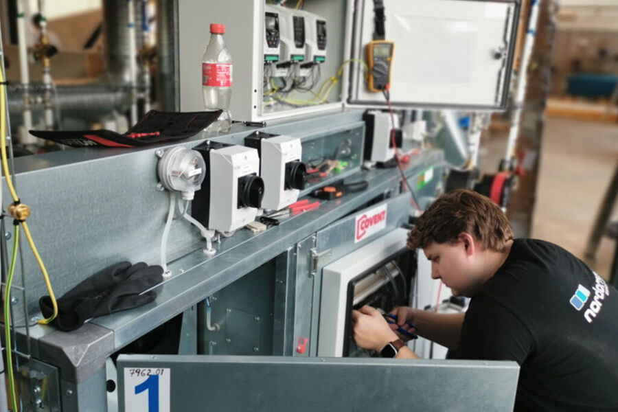 Ventilasjonsriggen på Kuben. Foto: Thor Lexow