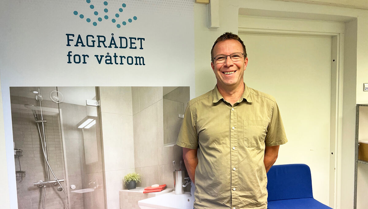 Bjørnar Hansen er FFVs nye fagsjef. 50-åringen fra Asker startet i jobben 1. august, og har mange års erfaring fra rør-bransjen. Foto: FFV