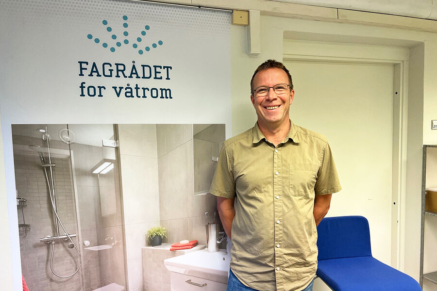 Bjørnar Hansen er FFVs nye fagsjef. 50-åringen fra Asker startet i jobben 1. august, og har mange års erfaring fra rør-bransjen. Foto: FFV