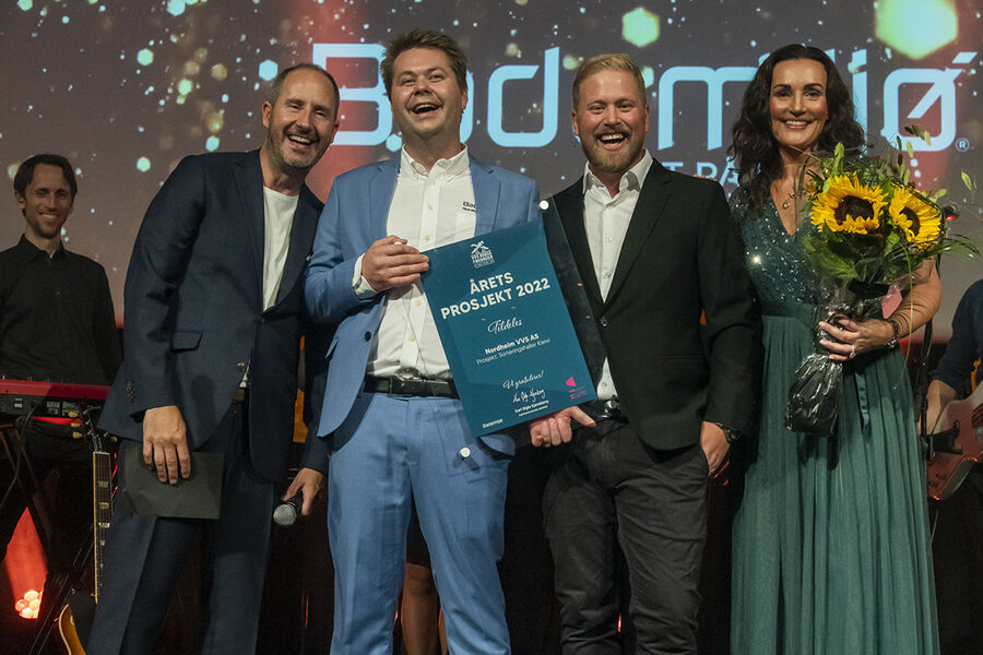 Nordheim VVS AS, Bademiljø Ål, ble kåret til årets prosjekt av kjedekontoret til VVS Norge RMB. 