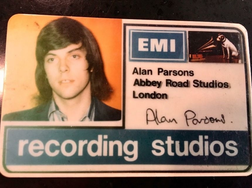 Parsons inngangskort Abbey Road.jpg