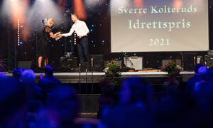 Anders Ladehaug vinner av Sverre Kolteruds Idrettspris 2021