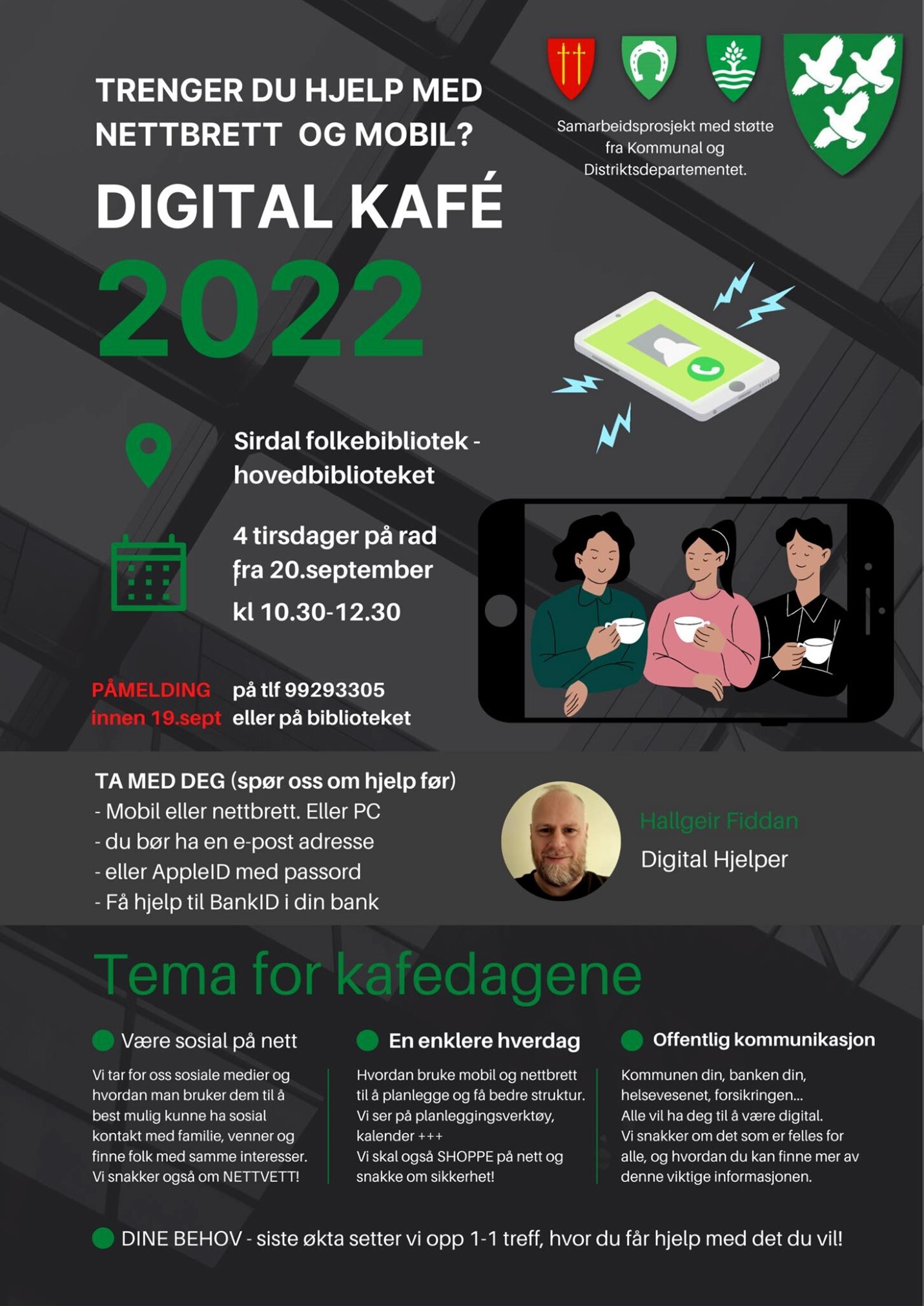 Plakatbilde Digital kafe 2022
