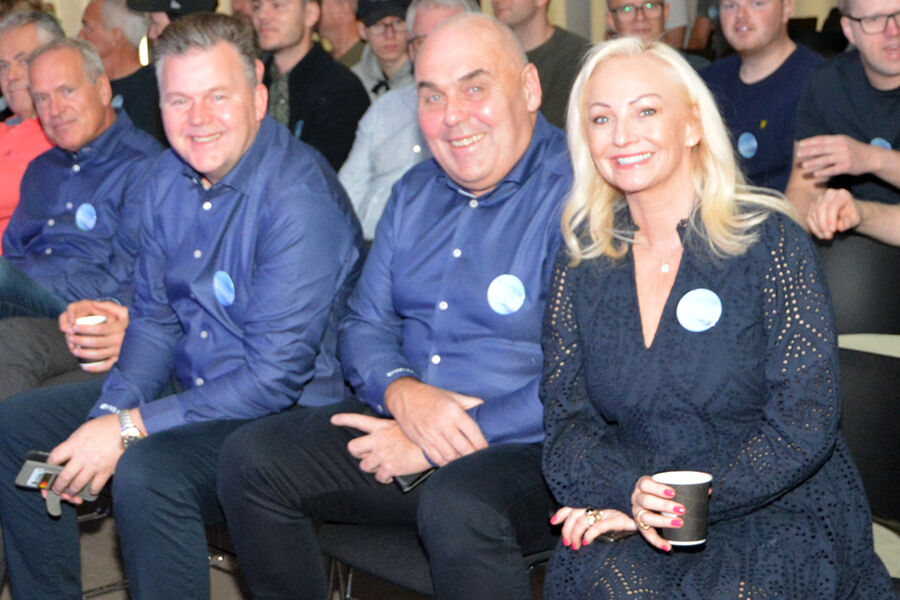 Kjedekontoret til VVS Eksperten er klare til å ta i mot 110 læringer på VVS dagene den 19.oktober på Lillestrøm. Fra venstre, Bjarne Barlaug, Geir Rune Bøkeid, Olav Råken, og Susanne Gantzel.