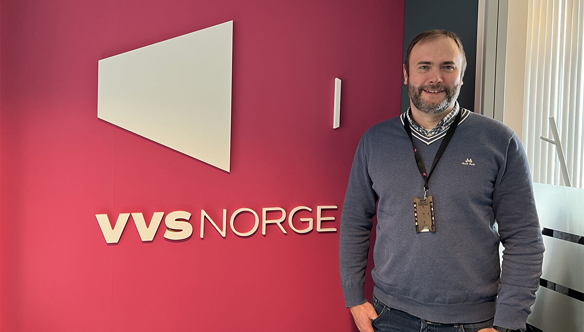 Stian Aarstad, kjedeleder i VVS Norge Partner
