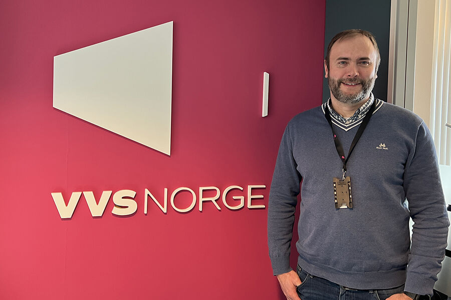 Stian Aarstad, kjedeleder i VVS Norge Partner