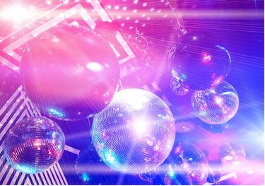 Flere discokuler i scenelys