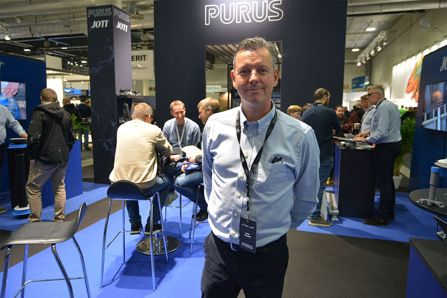 - VVS-dagene ble årets happening for oss. Vi er svært fornøyde med responsen, og alle tilbakemeldingene tar vi med oss videre for å kunne komme enda tettere på rørleggernes hverdag, sier salgssjef Søren B. Knudsen i Purus. 