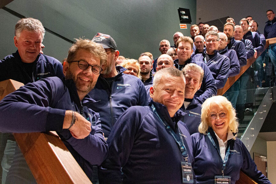 Nylig var alle faglærerne samlet på Scandic Hotell Helsfyr. Foto: Rørentreprenørene Norge 