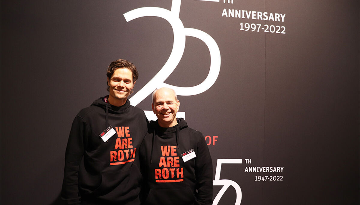 Morten Øren Managing Director ( til høyre) leder den norske virksomheten med 17 ansatte og en omsetning som i 2021 nærmet seg 160 millioner kroner. Her sammen med produktsjef Audun Martinsen som har