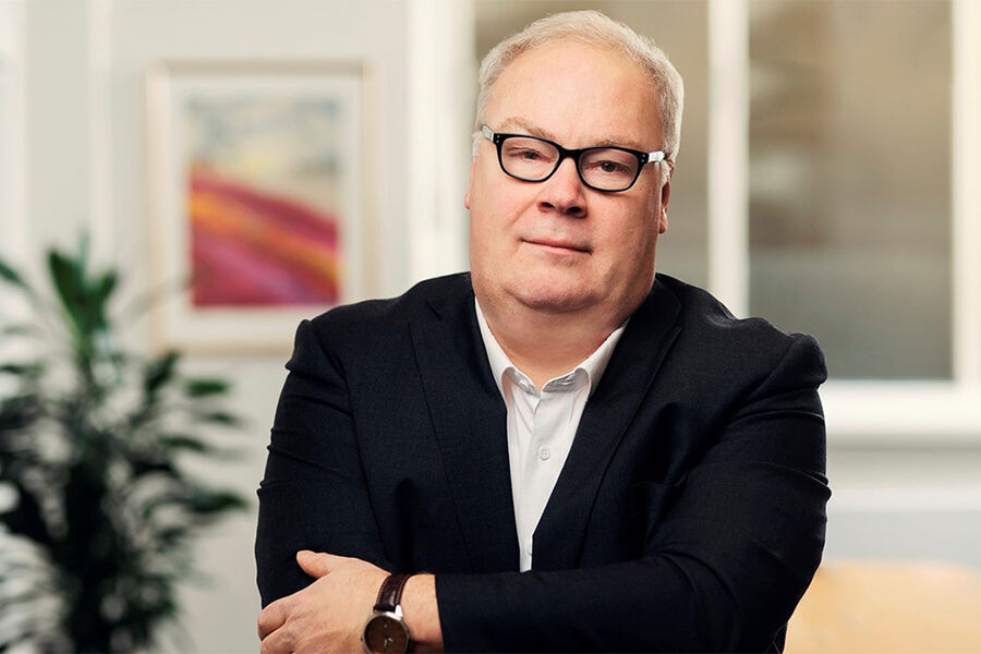 Statsbudsjettet er for dårlig for vanlige folk i vanlige boliger, mener Bård Folke Fredriksen, administrerende direktør i NBBL. Foto: Nadia Frantsen