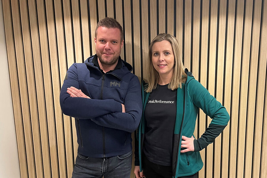 Daglig leder Kristian Nydal, og økonomi- og markedsansvarlig Stine Oksholen i Husevåg Rør ser frem til et nytt og spennende samarbeid med Rørkjøp-kjeden, etter over 25 år i VB.