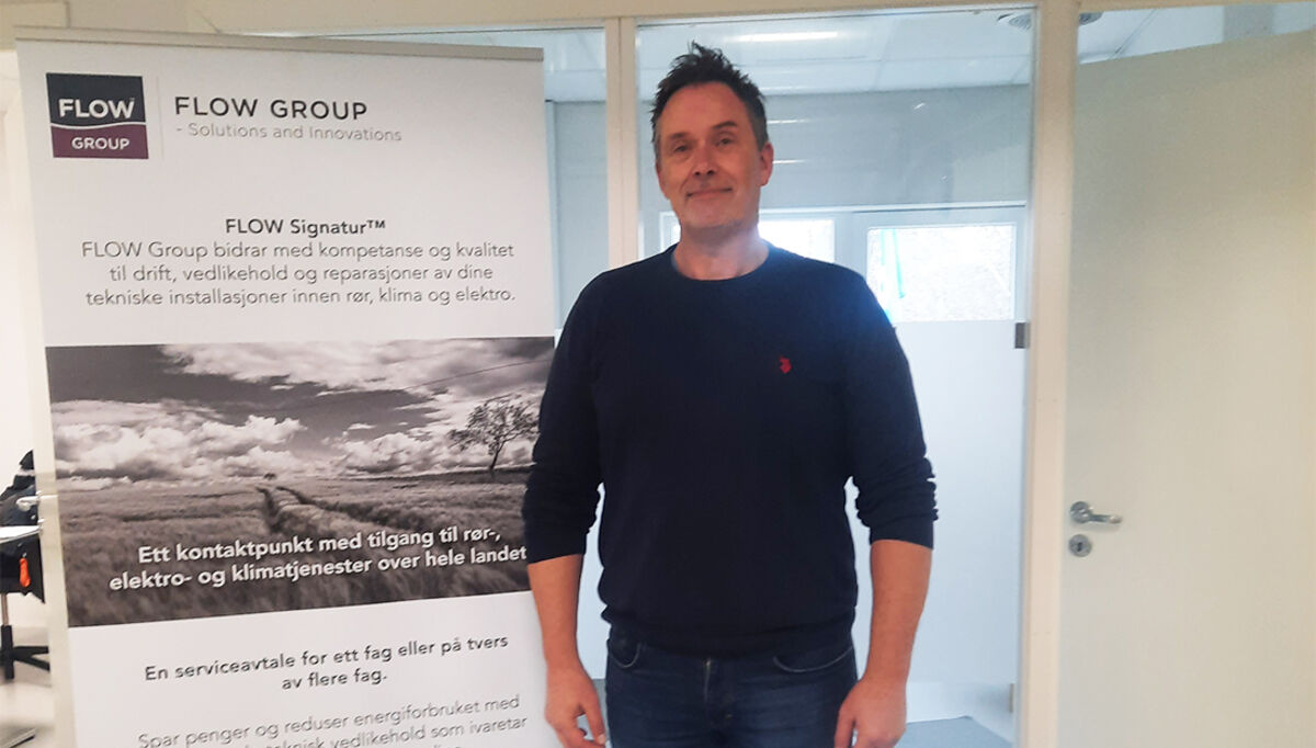 Ronny Beisland er ansatt som ny avdelingsleder i FLOW VVS Kristiansand  Han har fått ansvaret for å bygge opp prosjektavdelingen i selskapet.