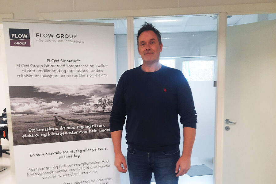 Ronny Beisland er ansatt som ny avdelingsleder i FLOW VVS Kristiansand  Han får ansvaret for å bygge opp prosjektavdelingen i selskapet. 