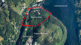 Satelittbilde over tengs