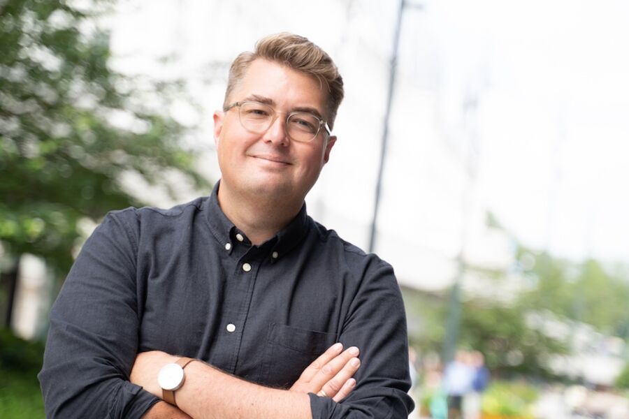 Eirik Vigeland, kommunikasjonssjef i Boligmappa.