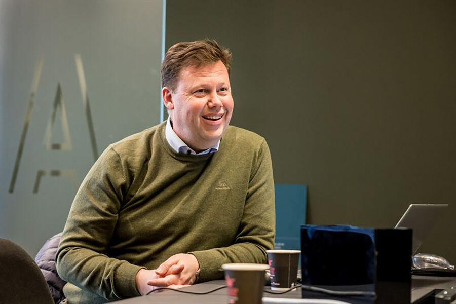 - Markedet etterspør ventilasjonstjenester, sier Assemblins ventilasjonssjef Stein Arne Sværen, som starter ny ventilasjonsavdeling i Sarpsborg. (Foto: Tobias Nordli)