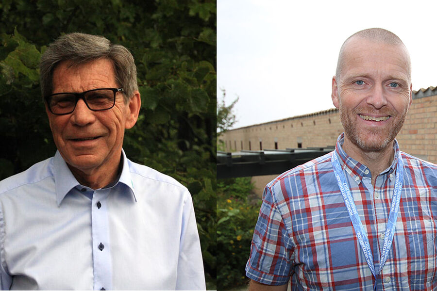 Ole Larmerud og Lars Angell.