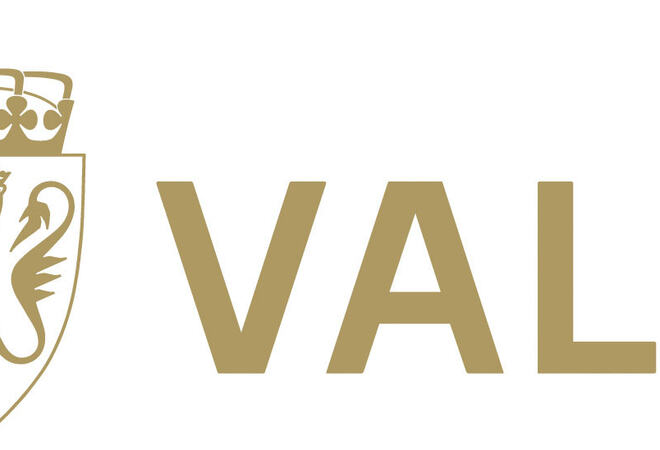 Valg-logo, gullfarget