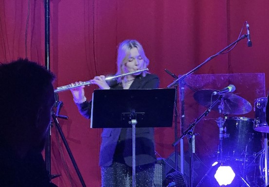 Jenny Thuv spilte fløyte