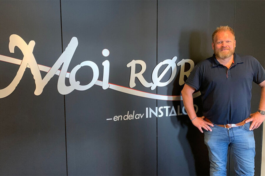 Kåre Henning Åsly, daglig leder i Moi Rør. Foto: Moi Rør 