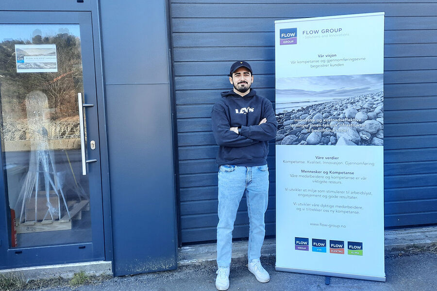 FLOW VVS Kristiansand har ansatt Benjamin Valenzuela som ny medarbeider i selskapet.