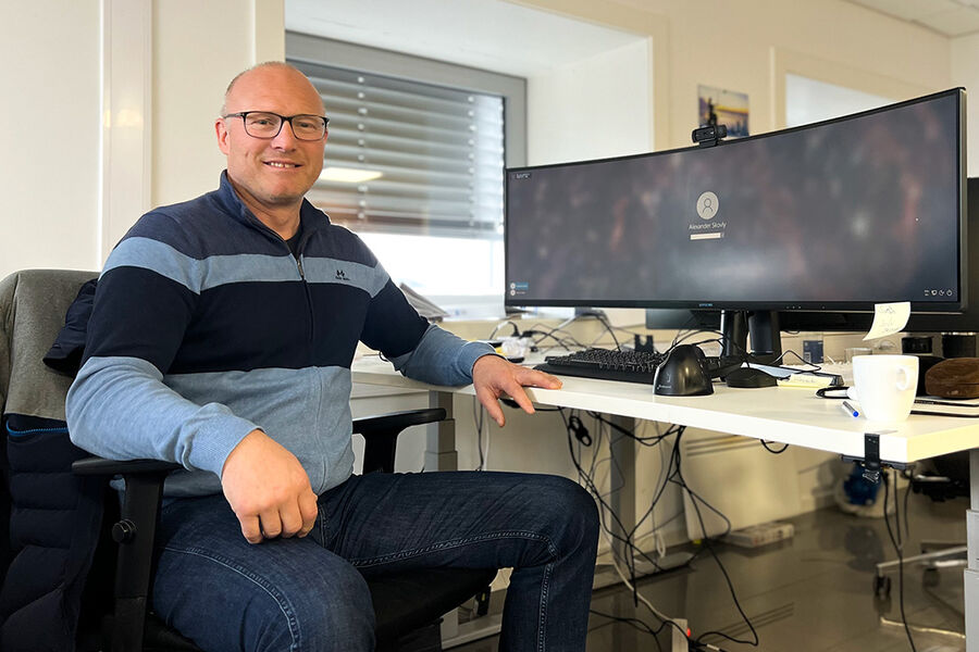 Alexander Skovly har begynt som senioringeniør hos Intec Pumper på Vinterbro.