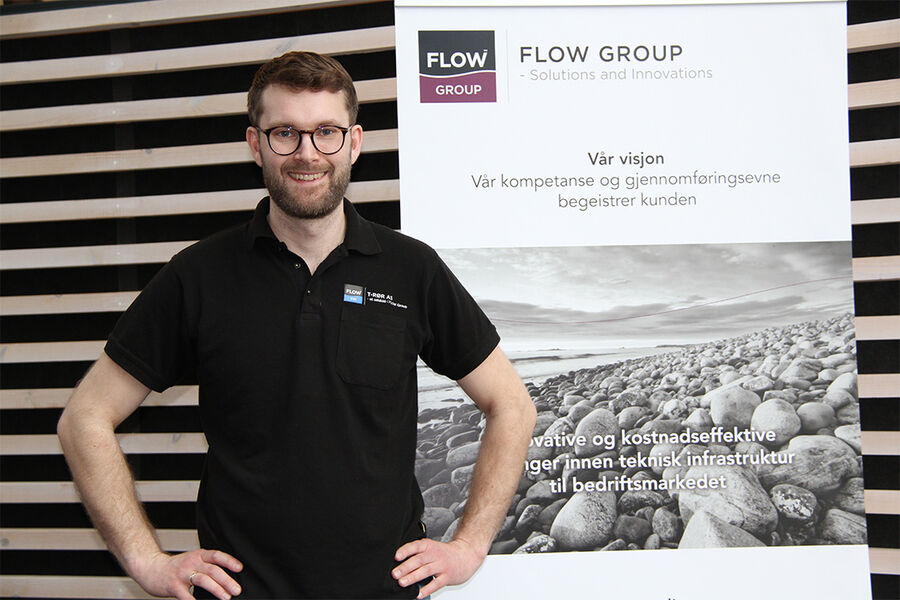 Magnus Ekker blir avdelingsleder for T-Rør`s nye avdeling på Steinkjer.