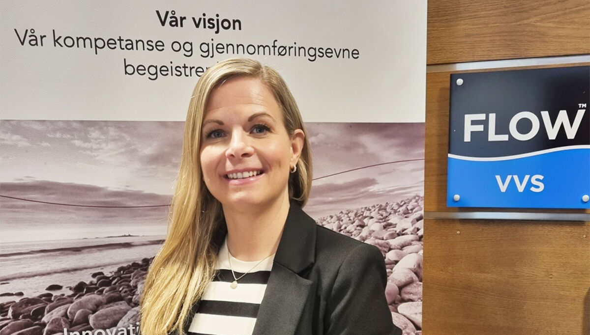 Monica Loe har startet i stillingen som leder for salg, kundeopplevelser og HR i FLOW Trøndelag VVS AS
