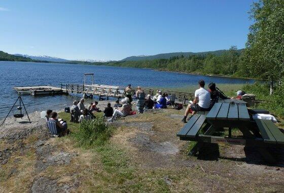 Samling ved Valvatnet