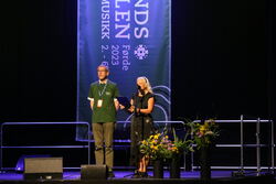 Programleiarane Rune Lotsberg og Kirsten Friis