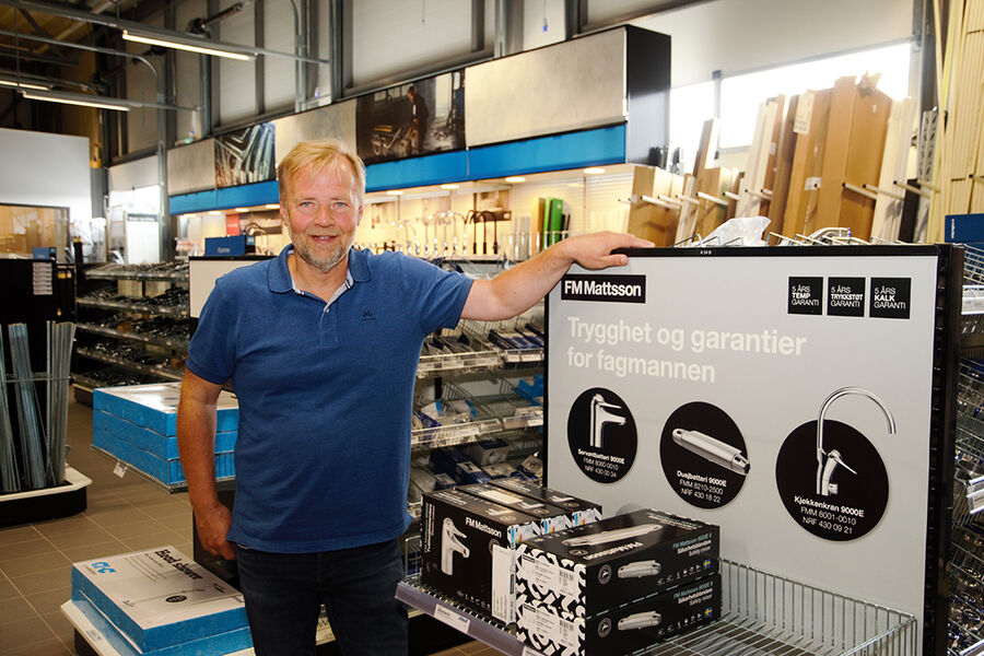 Per Arne Heggen, markedssjef VVS i Norge hos Ahlsell, synes de har fått til et spennende samarbeid med VVS Eksperten og Rørlegger på hjul rundt kompetanseheving og kursing.