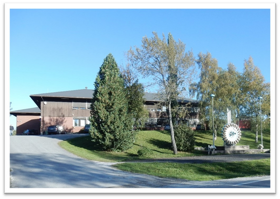 Rådhuset med turbin