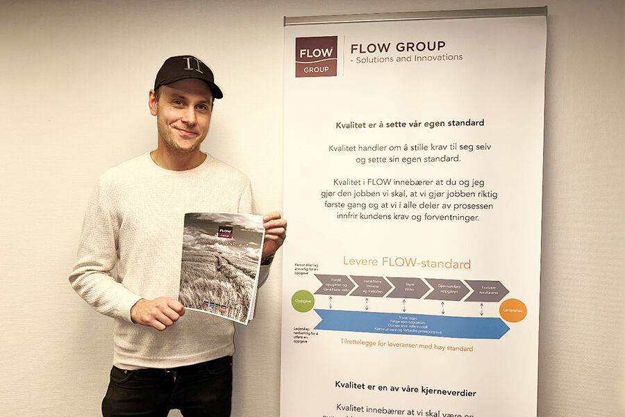 Patrik Pantzar ble nylig ansatt som anleggsleder i selskapet.