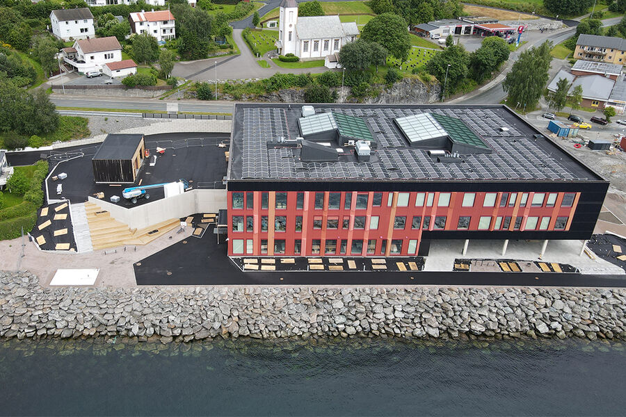 Johan Bojer Videregående skole i Vanvikan i Trøndelag.