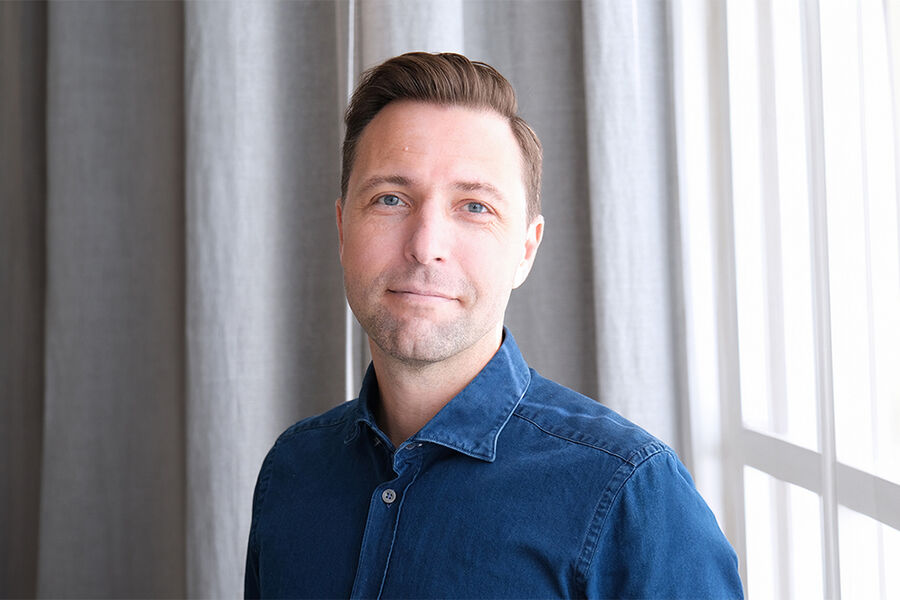 Viktor Vitell, markedssjef i Proptechselskapet Kiona.