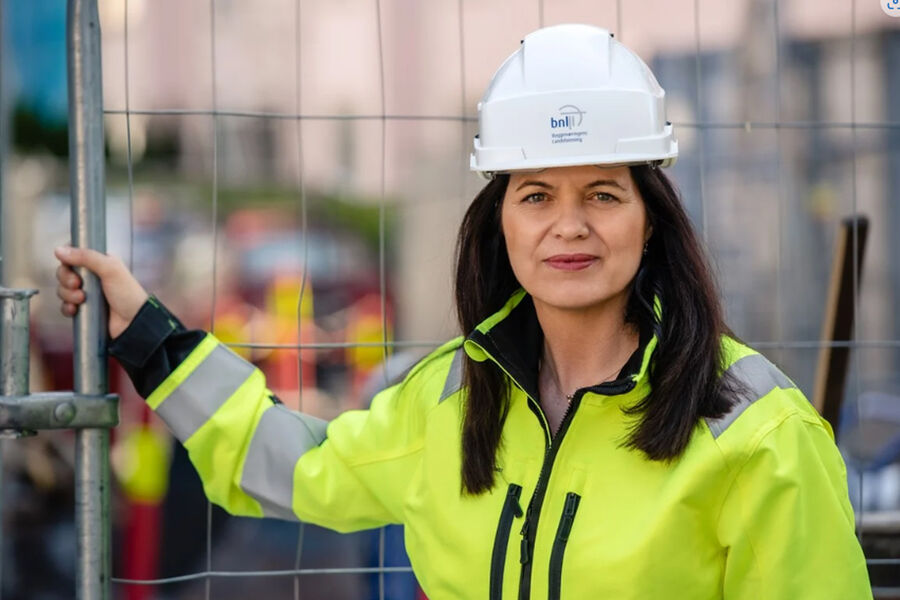 Adm.direktør Nina Solli i BNL. Foto: Nicolas Tourrenc.