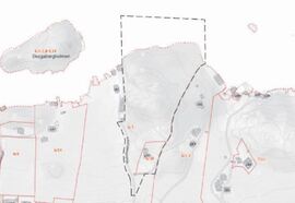 Forslag til plangrense ved Skjeldbreid på Eigerøy