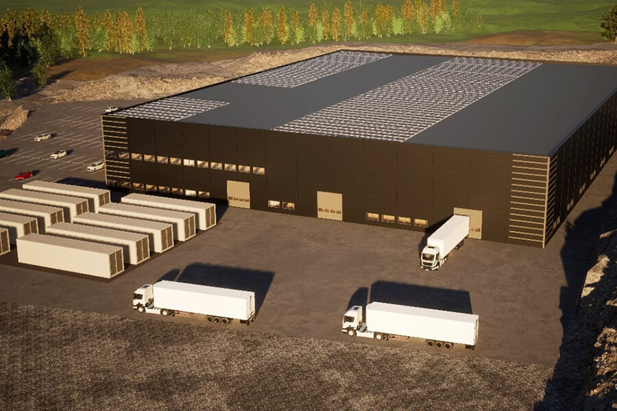 Illustrasjonsfoto av hvordan anlegget vil bli.