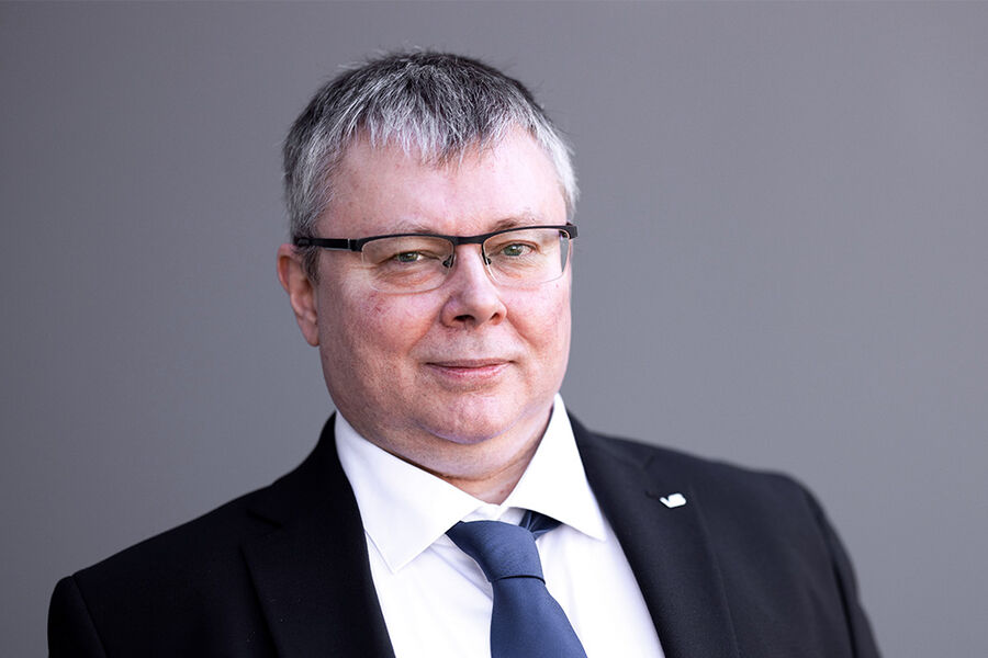 Arne Kristian Olsen er innkjøps- og miljøsjef i VB Gruppens konsernadministrasjon, han mener VVS-bransjen er overmoden for endringer. – Men det må handle om hvordan bransjen samlet blir mer attraktiv både for å tiltrekke seg rekruttering og sluttkunder, sier han.