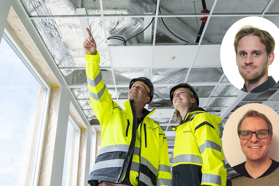 Kjell Audun Flåten er leder for Faggruppe Slokkeanlegg i Multiconsult. Anders Reinertsen Liaøy er prosjektleder for forskningsprosjektet Grønn VVS og Miljøpådriver i VVS-nettverket i Multiconsult.