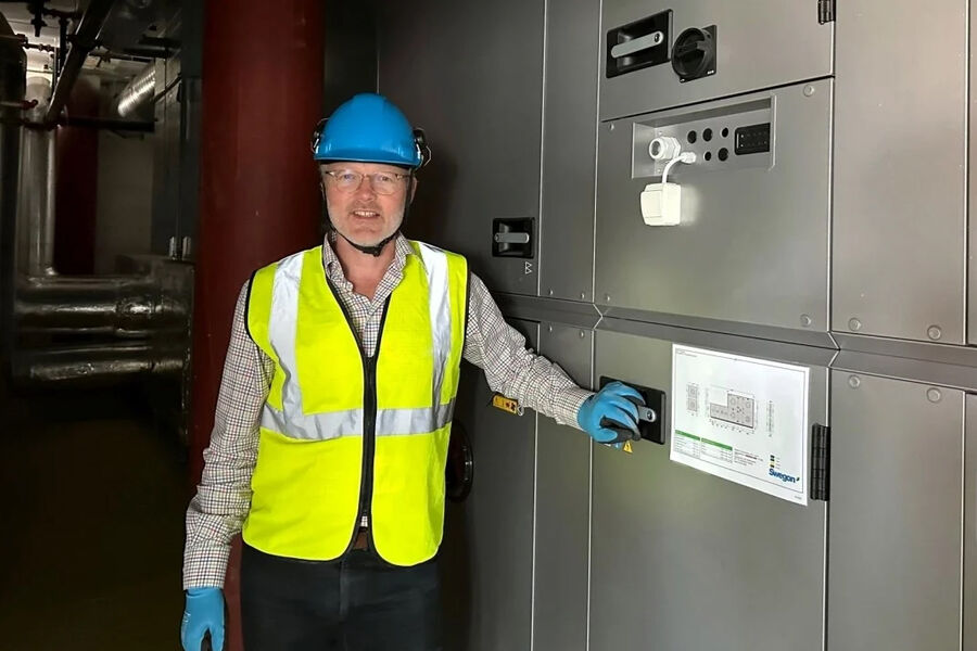 – Det er viktig for en seriøs bransje og ha omforente kontraktsbestemmelser for kjøp av tekniske produkter innen bygg og anlegg. Nå er forslagene på høring, forteller Thor Lexow, administrerende direktør i VKE. Foto: Jøns Sjøgren