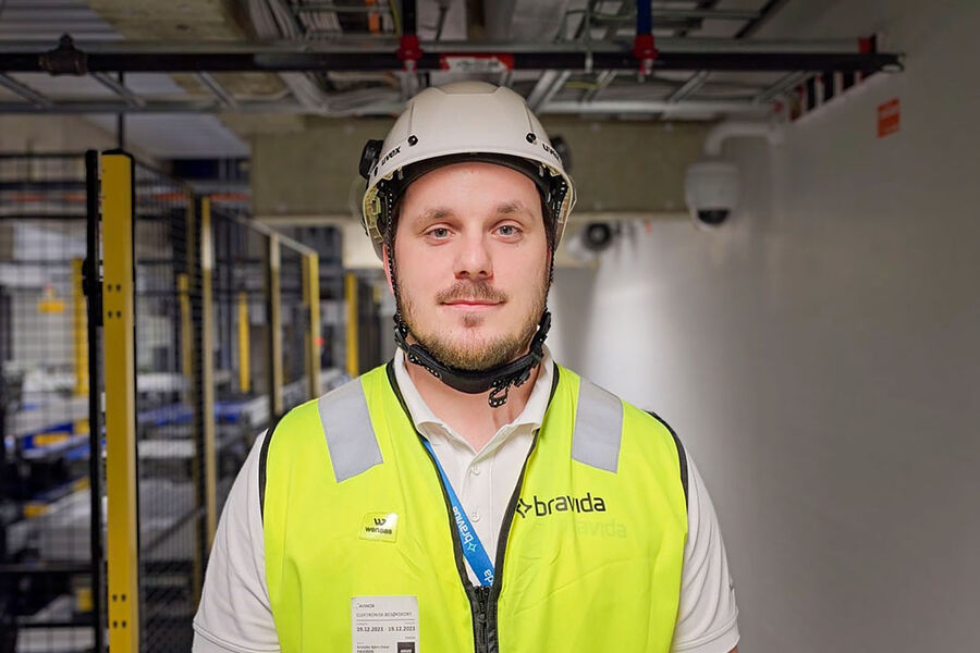 Kristofer Paulsson, HMS-sjef i Bravida Norge.