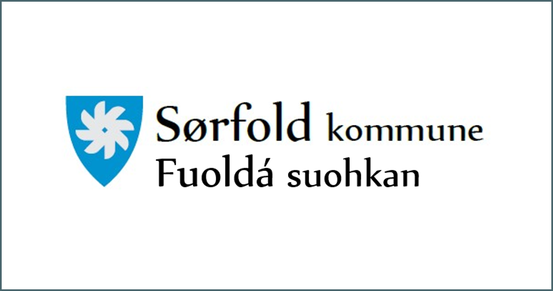 Kommunelogo med norsk og samisk navn