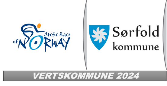 Logo for Arctic Race of Norway og Sørfold kommune