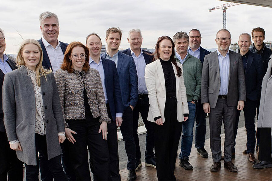 Alle involverte parter i og rundt EPC-kontrakten samlet. Foto: OUS.