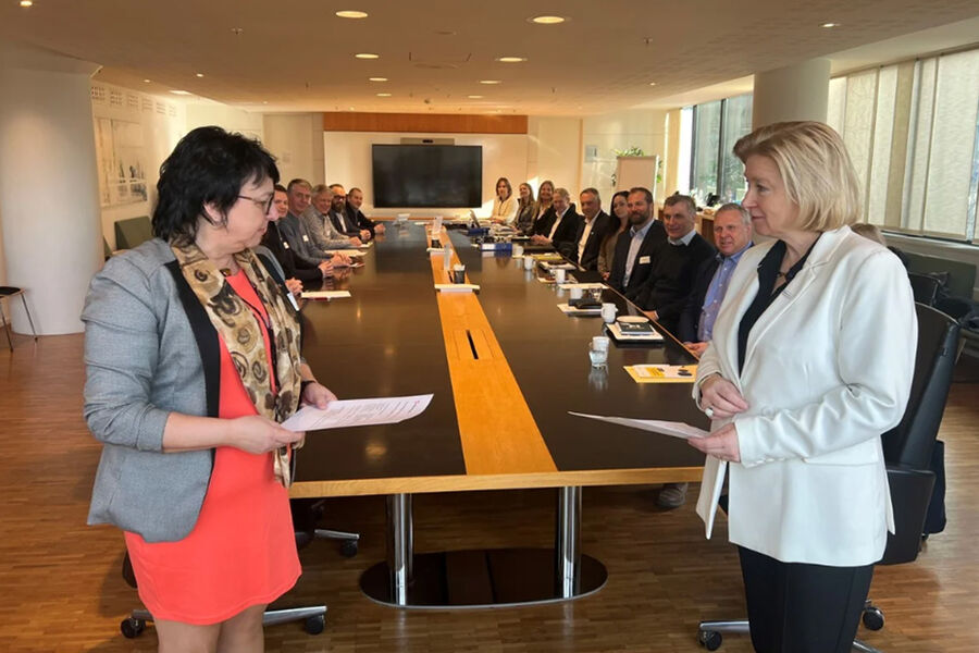 Fellesforbundet har begjært brudd i forhandlingene om overenskomsten for byggeindustrien. Foto: NHO Byggeindustrien