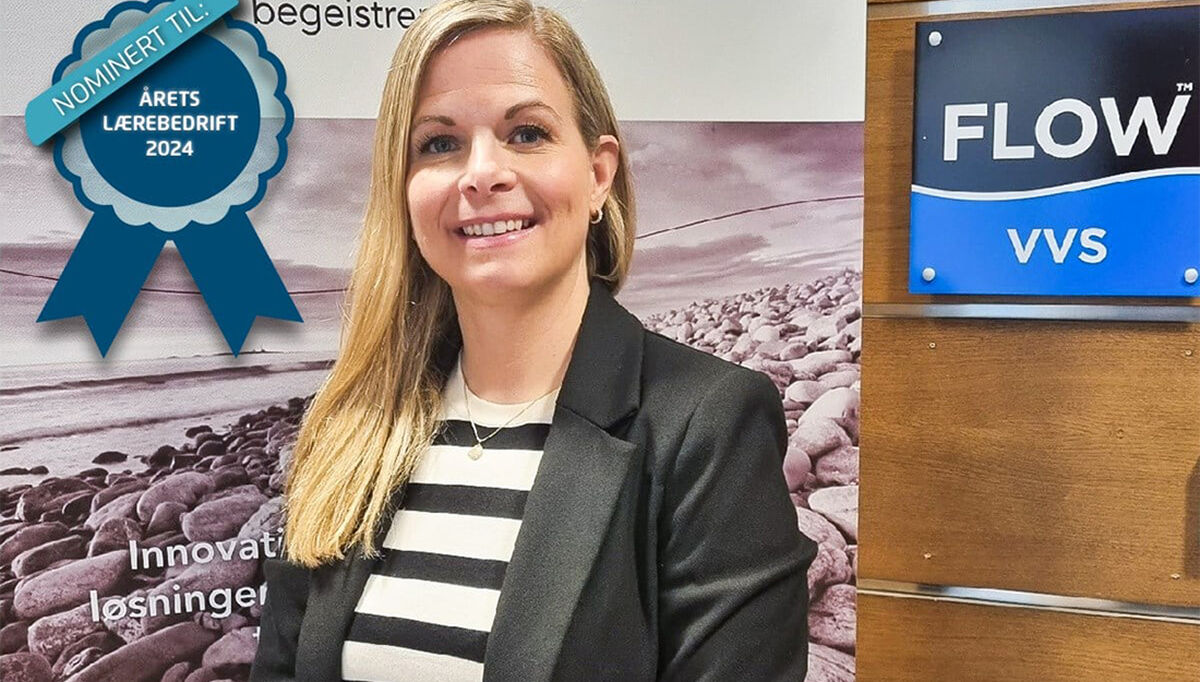 Monica Loe, daglig leder i FLOW Trøndelag VVS.