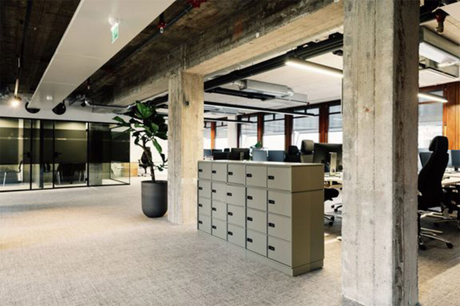 Rehabiliteringen av Kristian Augusts gate 23 i Oslo scoret 69 prosent på Futurebuilts sirkularitetsindeks og er dermed best i klassen. Men det er en stund til dette blir standard i bransjen, viser en kartlegging. Foto: Arild Danielsen Höegh Eiendom