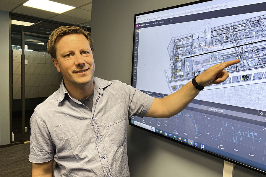 Magne Ganz (BIM-spesialist) i Multiconsult Norge.